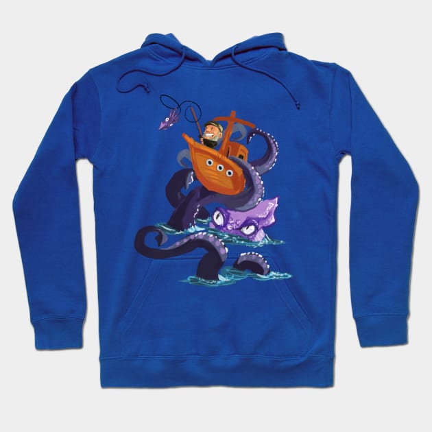 Gone Fishing Hoodie by dsdigital